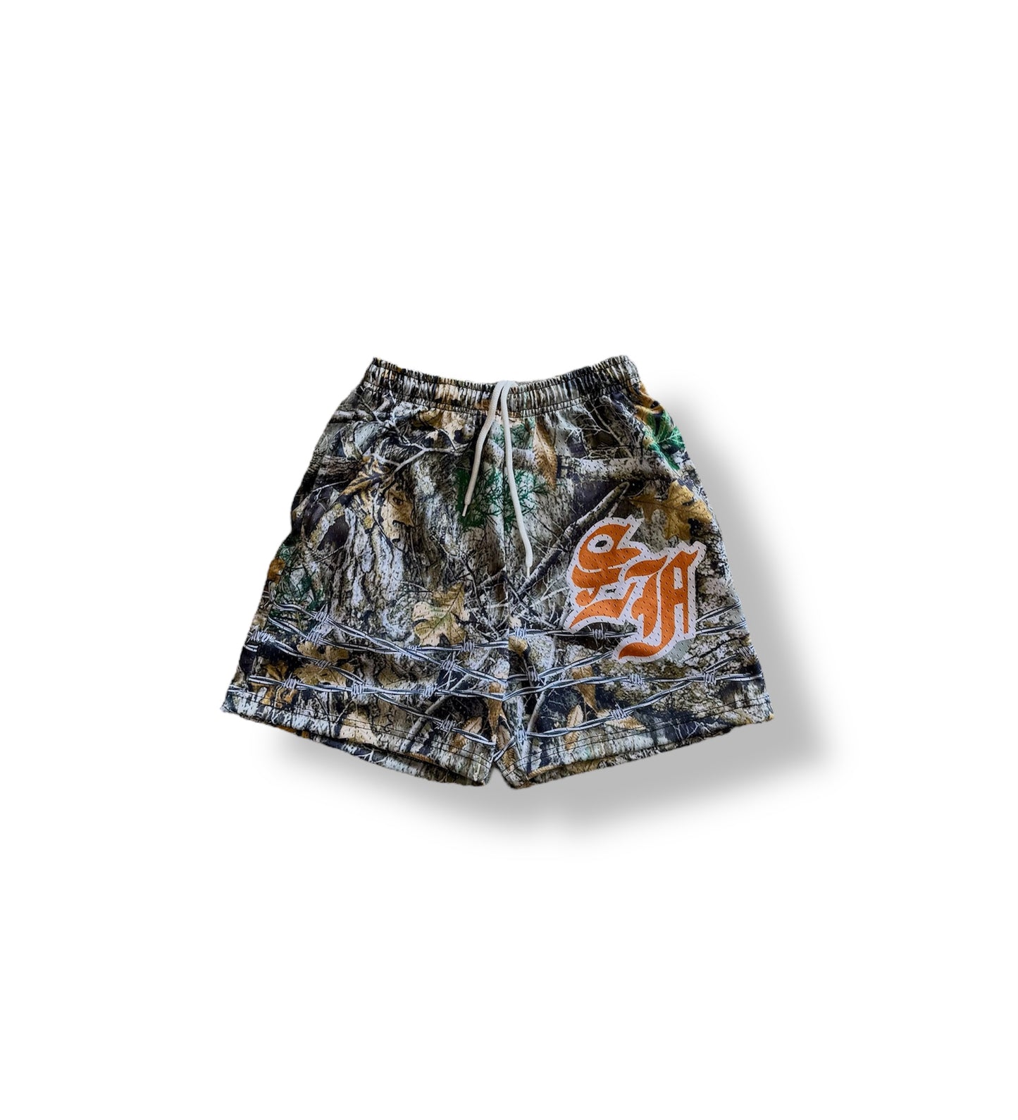 SF Barbed Camo Mesh Shorts