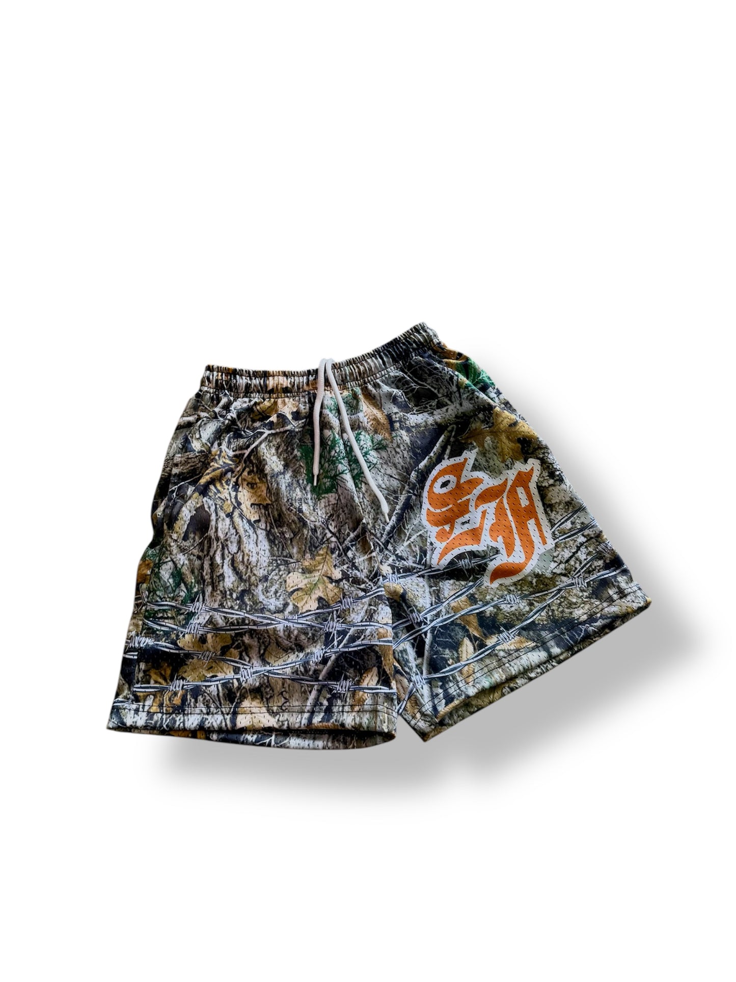 SF Barbed Camo Mesh Shorts
