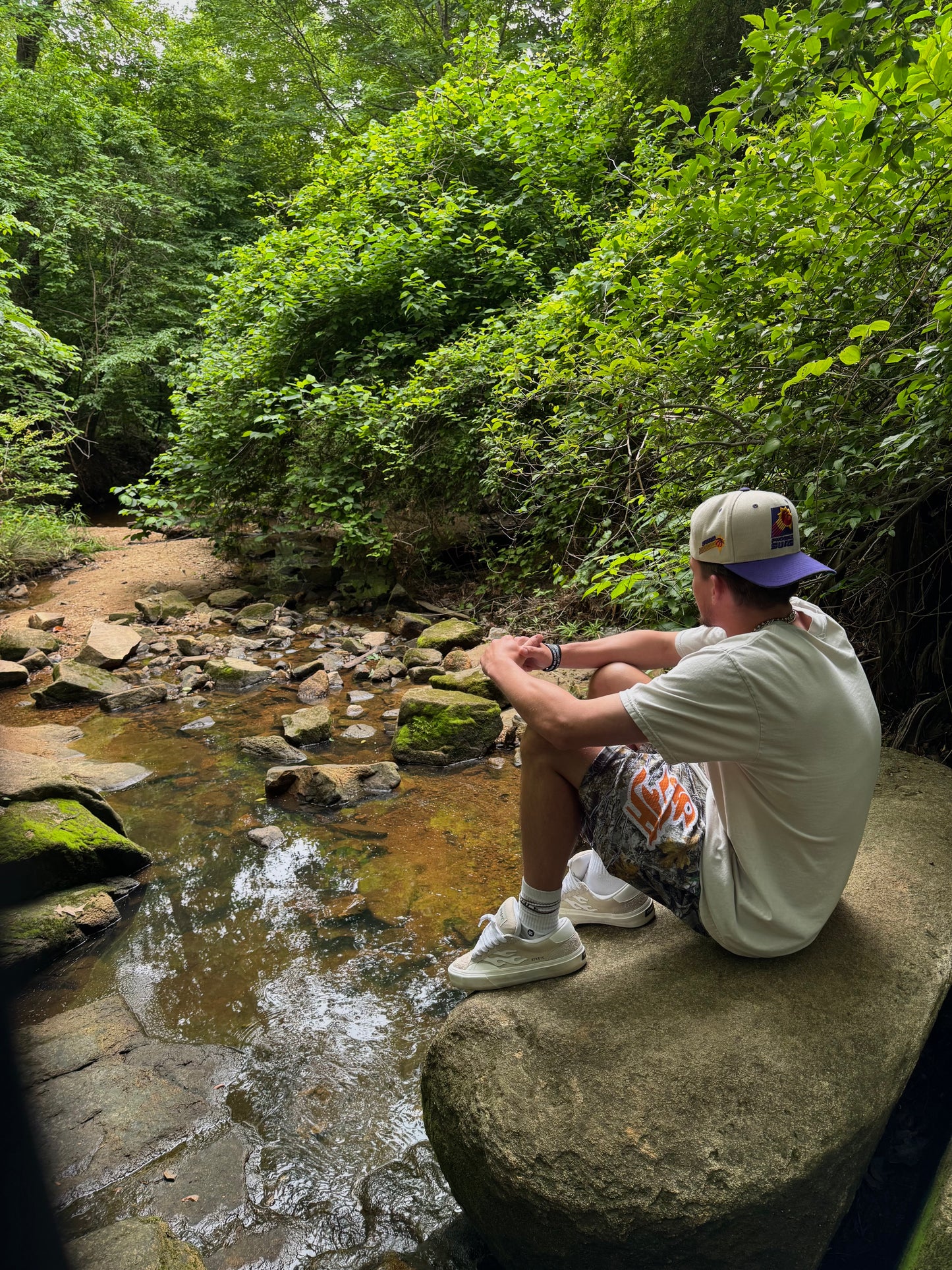 SF Barbed Camo Mesh Shorts